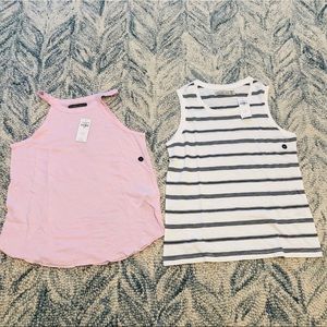 A lot of 2 New Abercrombie & Fitch tank tops